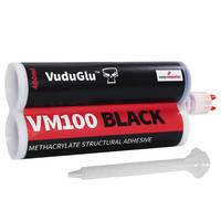 VM100 Black 10min Methyl Methacrylate Adhesive 400ml Twin Tube Thumbnail
