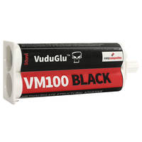 VM100 Black 10min Methyl Methacrylate Adhesive 50ml Twin Tube Thumbnail