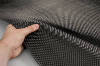 Surplus 400g Plain Weave 12k Carbon Fibre  Cloth In Hand Thumbnail